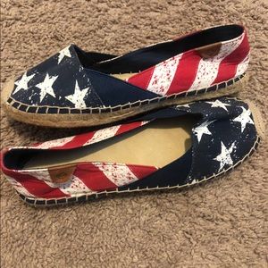 Sperry American Flag Espadrilles